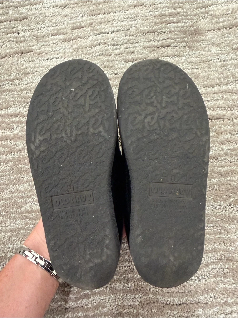 Old Navy Black Patent Double-Strap Mary Jane Kids Shoes